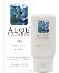 Aloe Cadabra Organic Lube Lavender 2.5 oz